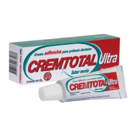 Crem Total Crema Adhesiva Para Prótesis Dentales 20 Gr