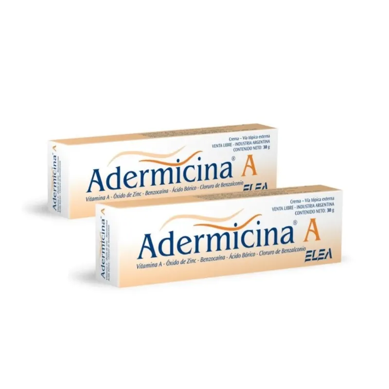 Adermicina A Crema 30 Gr 2x1