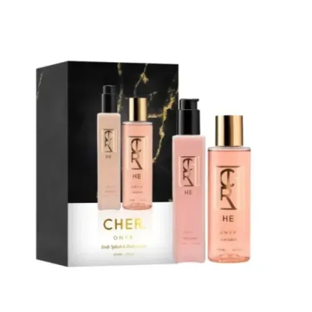 Set Cher Onyx Body Splash X 200 Ml + Body Lotion X 200 Ml