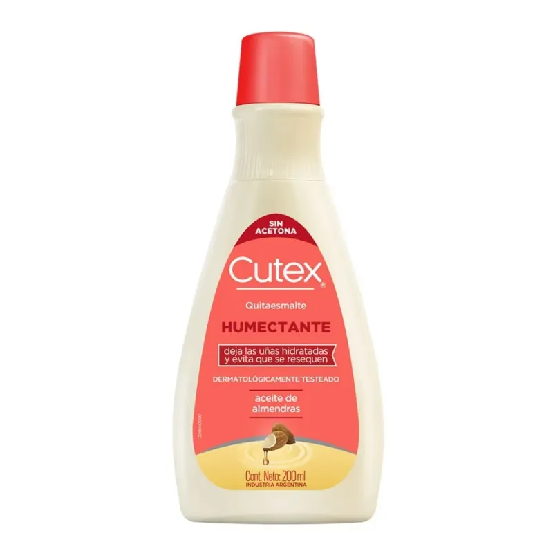 Quitaesmalte Cutex Humectante X 200 Ml