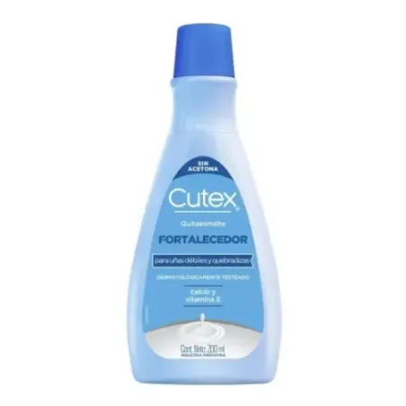 Quitaesmalte Cutex Fortalecedor X 200 Ml