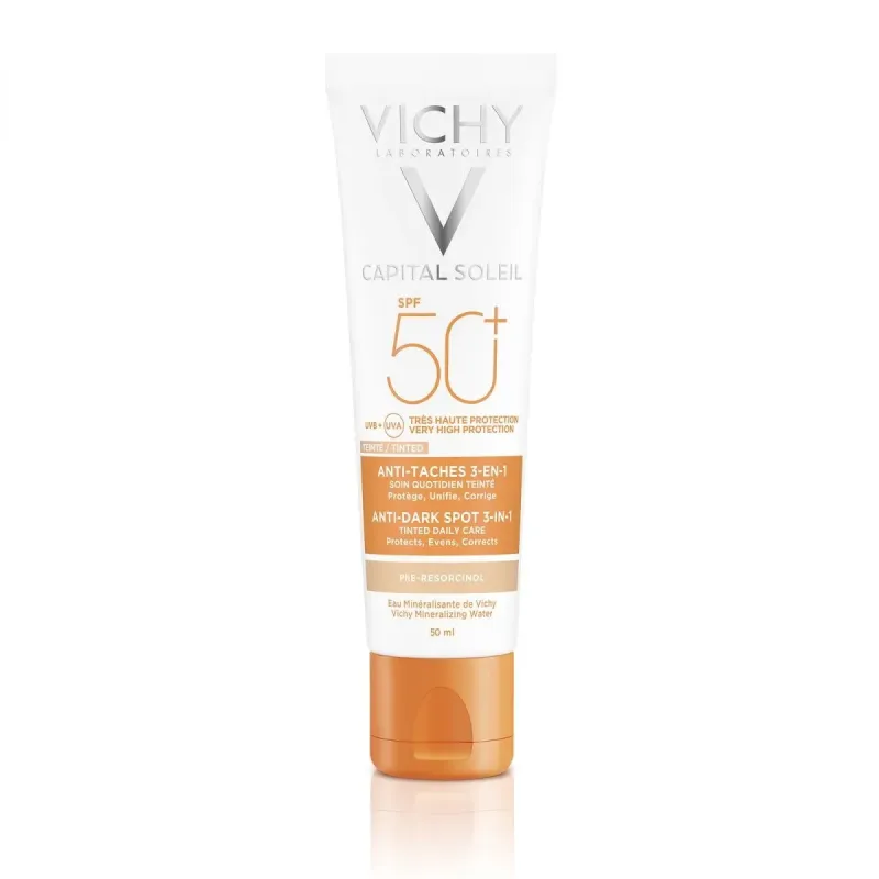 Vichy Ideal Soleil Protector Anti-manchas 3 En 1 Fps 50 50 Ml