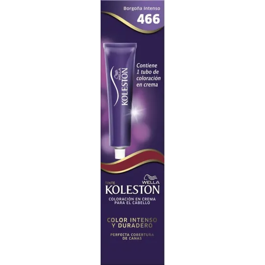 Koleston Coloración En Crema 466 Borgona Intenso