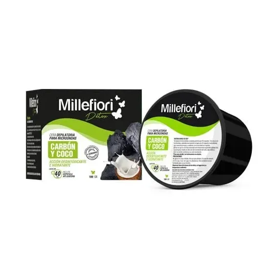 Millefiori Cera Depil Microondas Detox 180 G