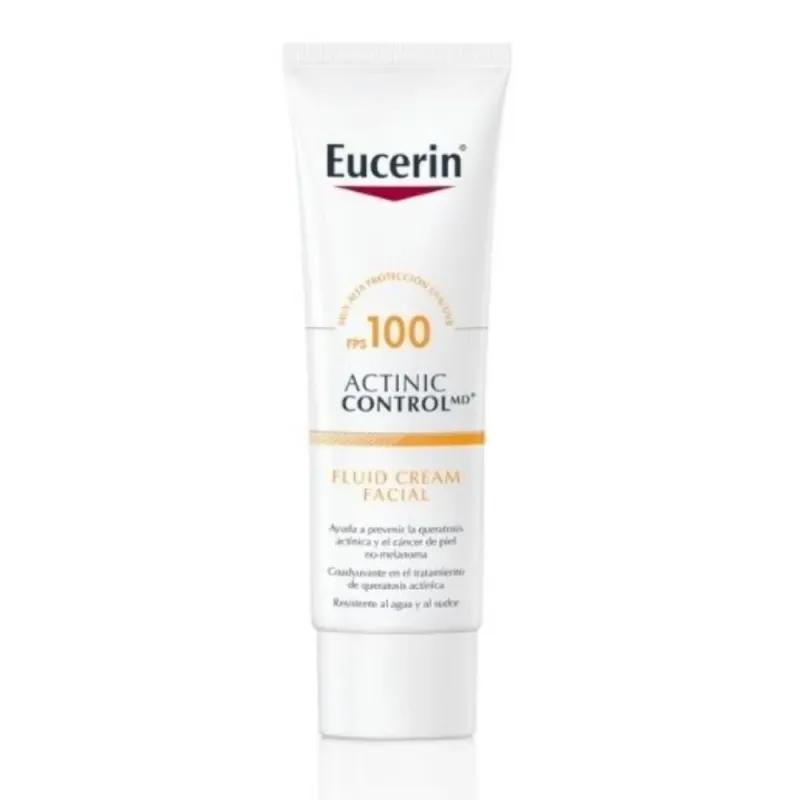 Crema Facial Eucerin Actinic Control Md Fps 100 X 80 Ml