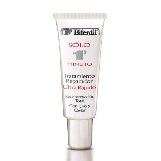Biferdil Tratamiento Reparador 1 Minuto Oro Y Caviar 12 Unidades