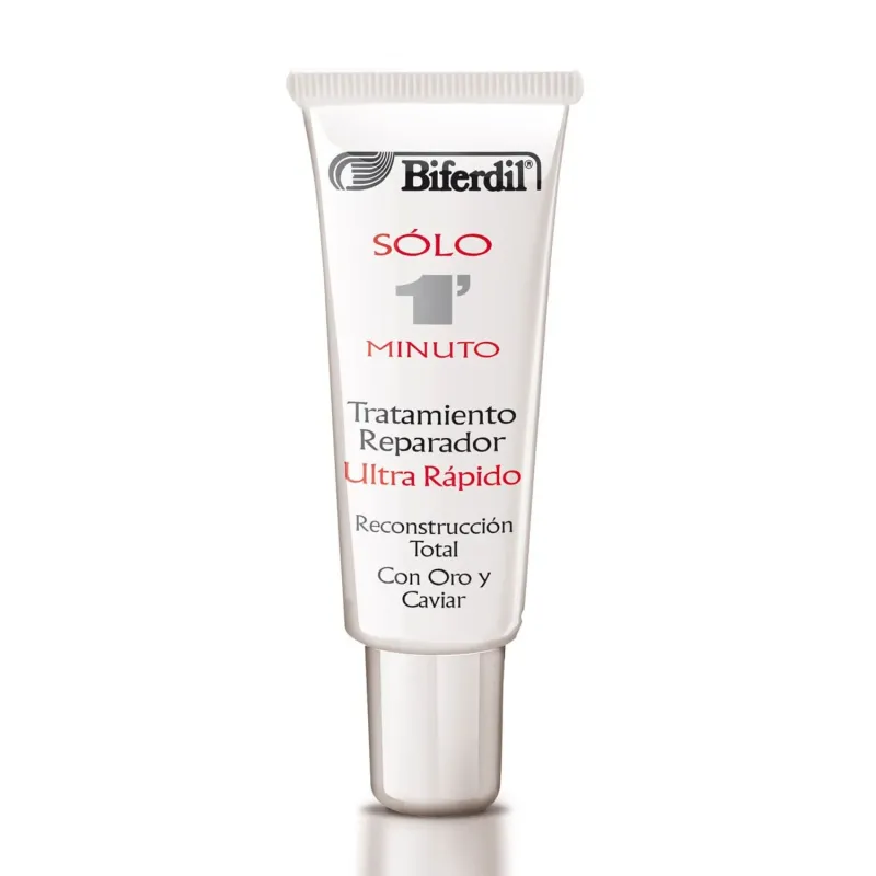 Biferdil Tratamiento Reparador 1 Minuto Oro Y Caviar 12 Unidades