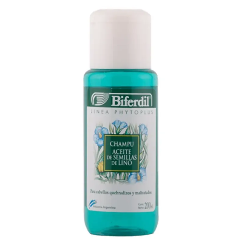 Biferdil Shampoo Aceite Semilla Lino Quebradizos 200 Ml