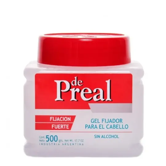 De Preal Gel Capilar Fijación Fuerte 500 G