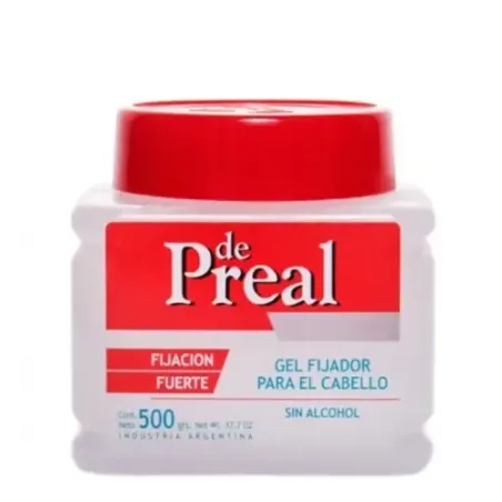 De Preal Gel Capilar Fijación Fuerte 500 G