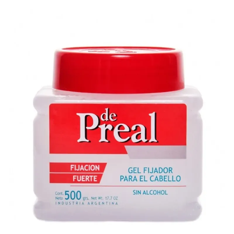 De Preal Gel Capilar Fijación Fuerte 500 G