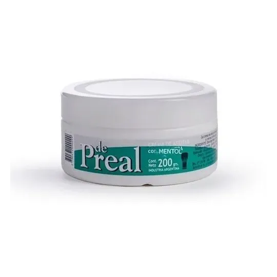 De Preal Crema De Afeitar Con Mentol 200 G.
