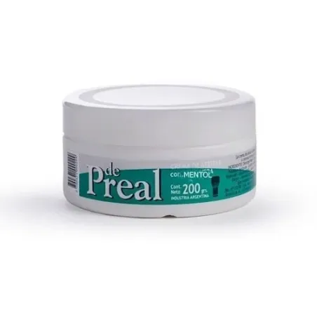 De Preal Crema De Afeitar Con Mentol 200 G.
