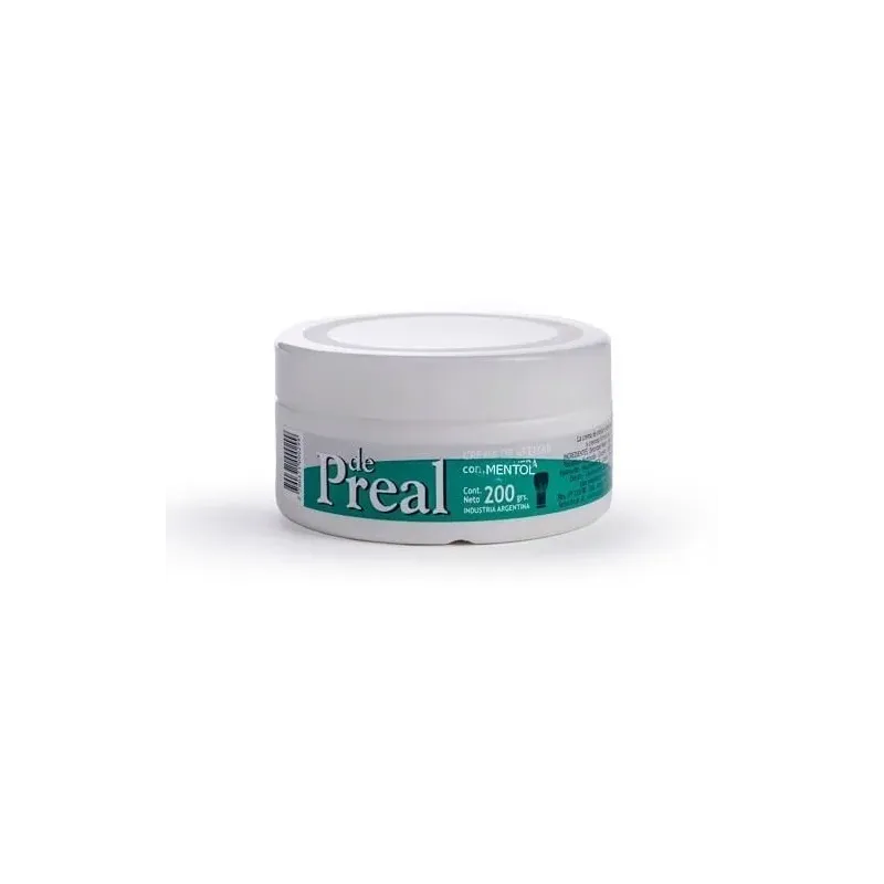 De Preal Crema De Afeitar Con Mentol 200 G.