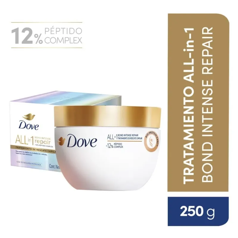 Dove Tratamiento De Rescate Capilar Bond Intense Repair 250 Gr
