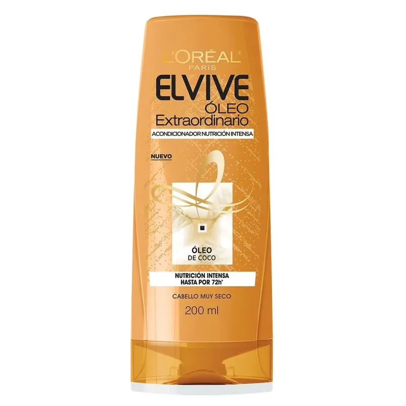 Elvive Acondicionador Oleo Extraordinario Nutricion Profunda 200