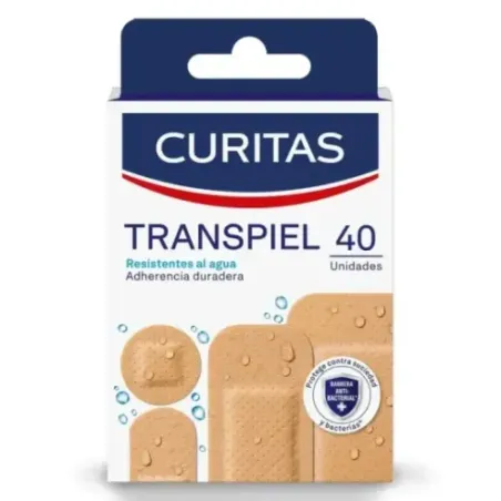 Apósitos Adhesivos Curitas Transpiel Surtidos X 40 Un