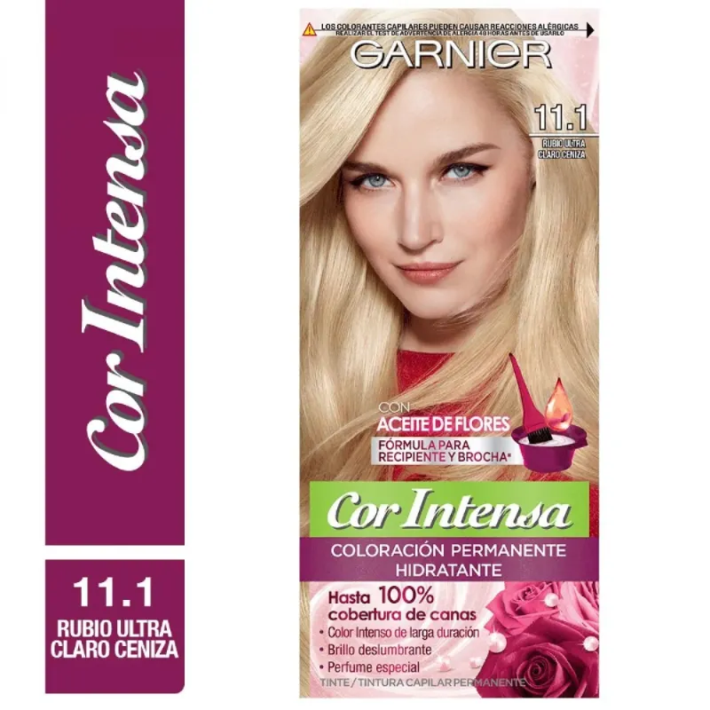 Garnier Kit Coloracion Cor Intensa 11.1 Rubio Muy Claro Cza 11.1