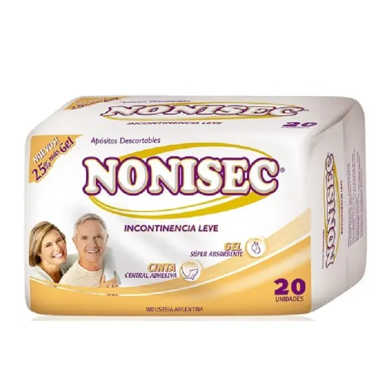 Nonisec Aposito Incontinencia Leve (20 Unidades)