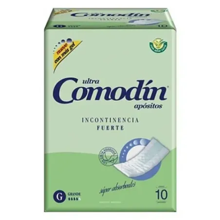 Comodin Apositos Incontinencia Fuerte  10 Unidades