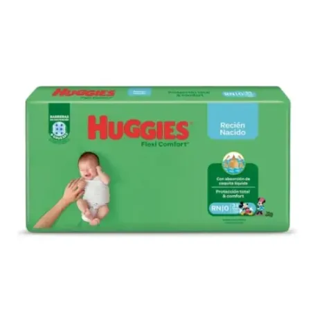 Pañales Huggies Flexi Comfort Xtra Flex Rn +