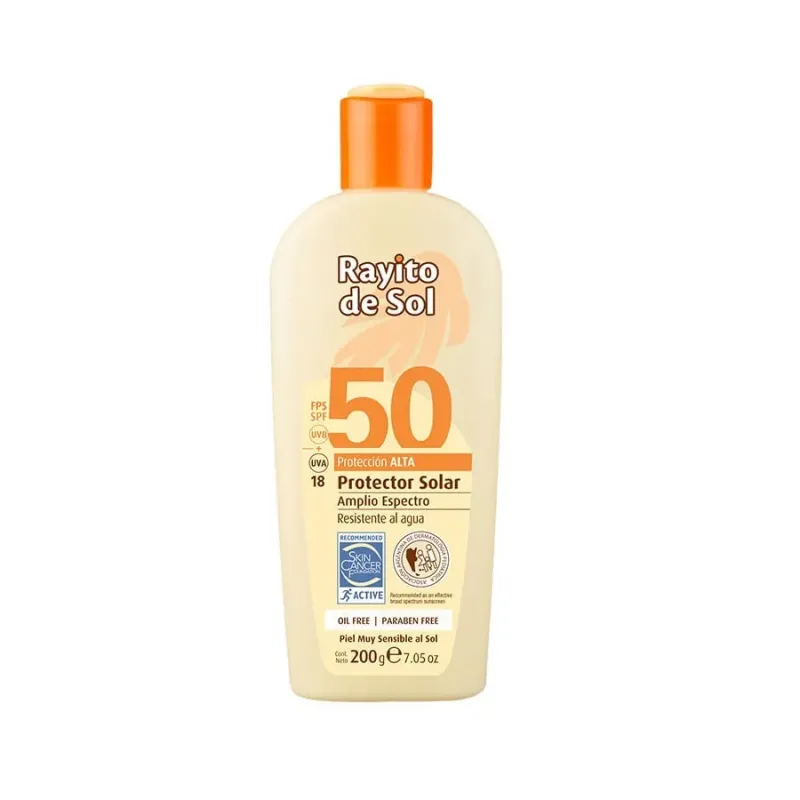 Rayito De Sol Protector Solar Fps 50 200 Gr