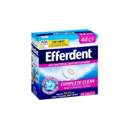 Tabletas Limpiadoras Efferdent Original X 44 Unid