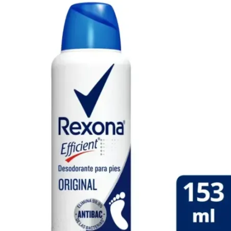 Rexona Efficient  Desodorante Pedico Para Pies Aerosol 175 Ml