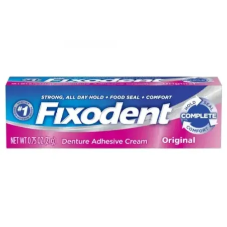 Fixodent Adhesivo Para Protesis Dental Original 21 Gr