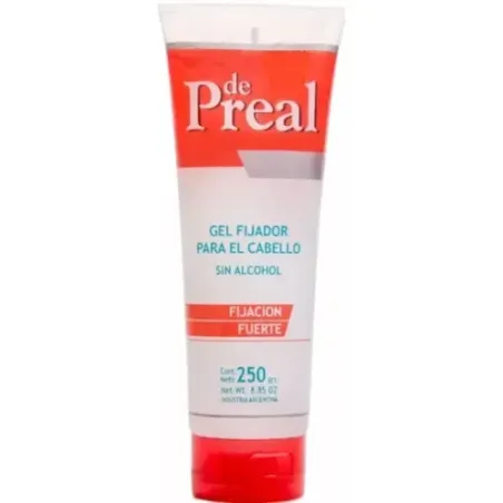 De Preal Gel Fijación Fuerte X 250 Gr