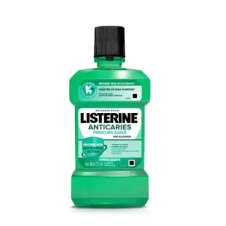 Listerine Enjuague Bucal Zero Anticaries 250 Ml