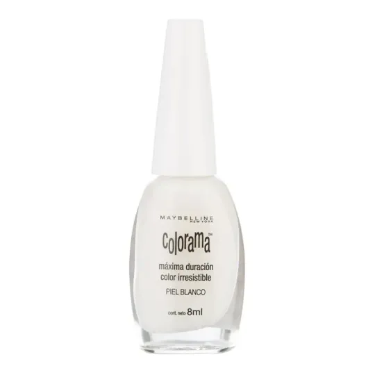 Maybelline Esmalte De Uñas Colorama Cremoso Piel Blanco