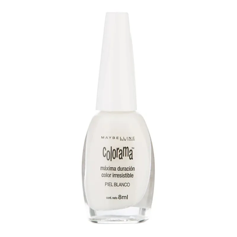 Maybelline Esmalte De Uñas Colorama Cremoso Piel Blanco