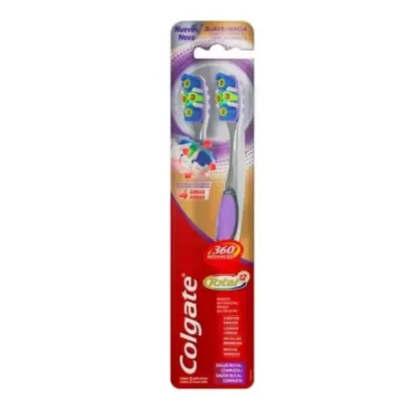 Colgate Cepillo Dental 360 Advanced Total 12 (promo 2 Unidades)