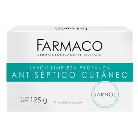 La Farmaco Jabon Sarnol Antiseptico 125 Gr