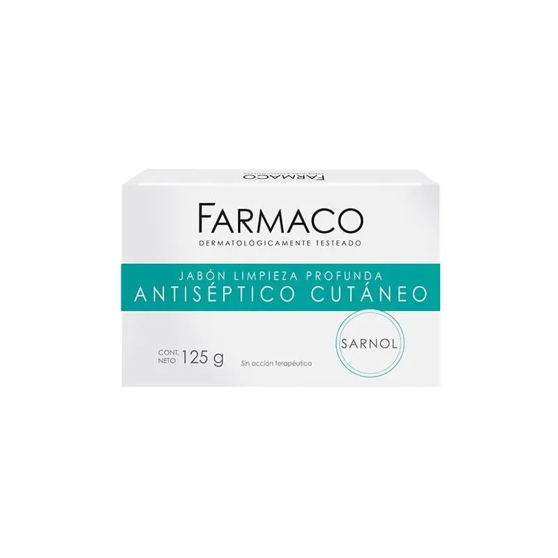 La Farmaco Jabon Sarnol Antiseptico 125 Gr