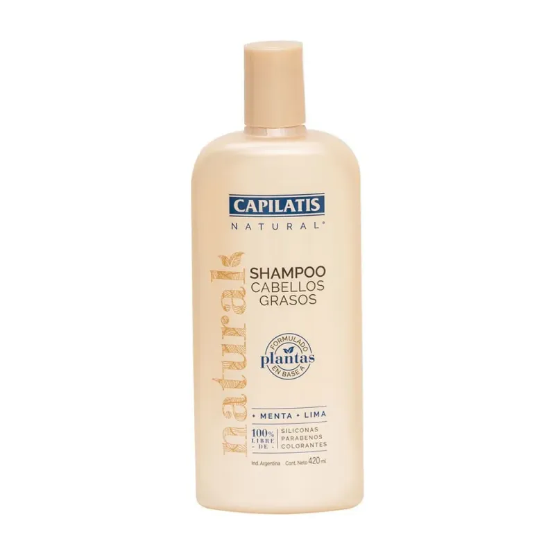 Shampoo Capilatis Para Cabellos Grasos X 420 Ml