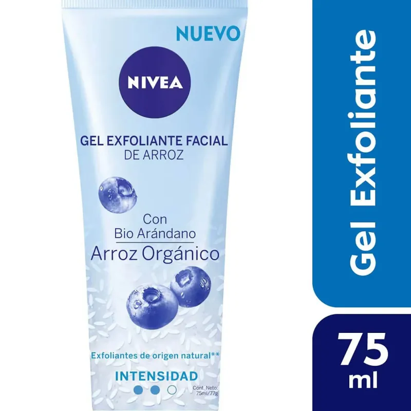 Nivea Gel Exfoliante Facial De Arroz  Purificador Para Todo Tipo