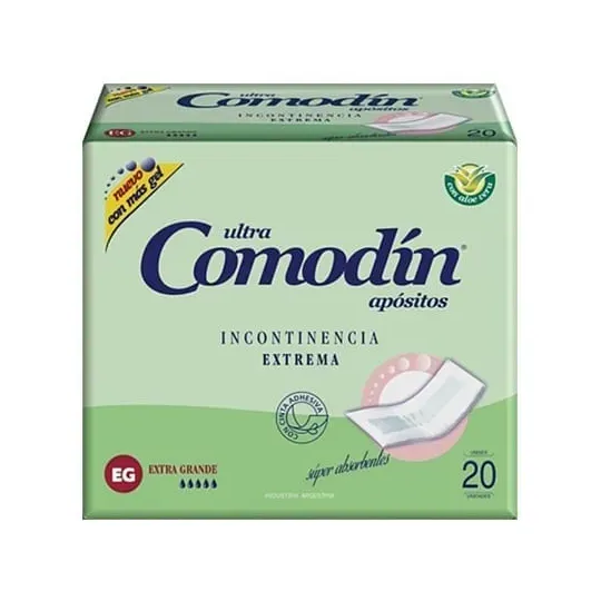Comodin Apositos Incontinencia Extrema (20 Unidades)