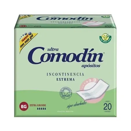 Comodin Apositos Incontinencia Extrema (20 Unidades)