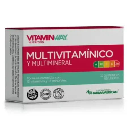Vitamin Way Suplemento Dietario Multivitamínico (30 Comprimidos)
