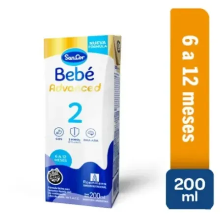 Sancor Bebe Fórmula Láctea Advanced 2 200 Ml